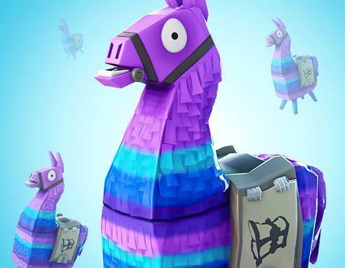 Fortnite М&rsquo;яка іграшка Llama Plush 15 см. FNT0037 фото