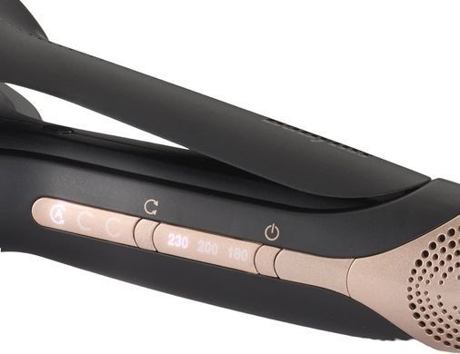 BaByliss Стайлер Wave Secret Air, автоматичний , 230Вт, темп.режимів-3, 180C&ndash;230С, іонізація, кераміка, чорний C1900E фото