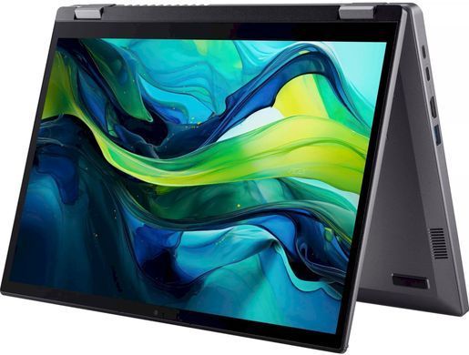 Acer Ноутбук Aspire Spin 14 ASP14-52MTN 14" WUXGA IPS Touch, Intel U7-155U, 32GB, F1TB, UMA, Win11, серый NX.J3JEU.004 фото