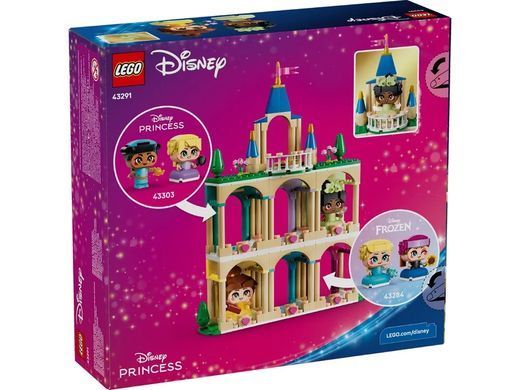 LEGO Конструктор LEGO Disney Princess Мініпринцеси Бель і Тіана з замком 43291 фото