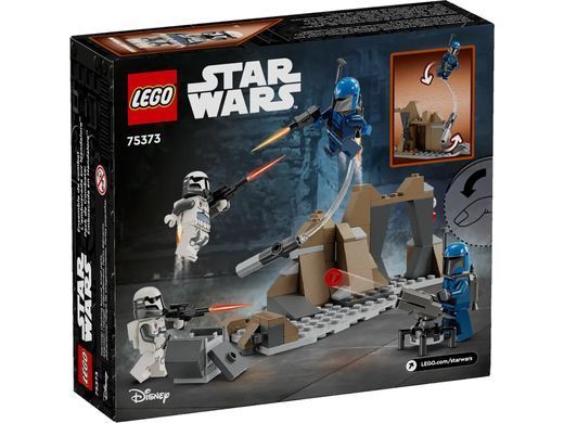 LEGO Конструктор STAR WARS Боевой комплект &laquo;Засада на Мандалоре&raquo; 75373 фото
