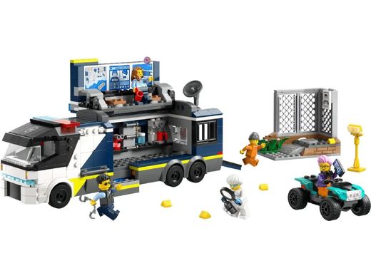 LEGO Конструктор City Передвижная полицейская криминалистическая лаборатория 60418 фото