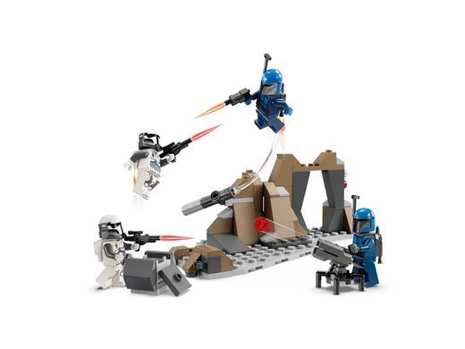 LEGO Конструктор STAR WARS Боевой комплект &laquo;Засада на Мандалоре&raquo; 75373 фото