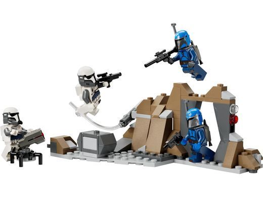LEGO Конструктор STAR WARS Боевой комплект &laquo;Засада на Мандалоре&raquo; 75373 фото