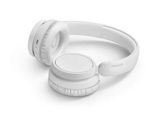 Philips Наушники Over-ear TAH5209 BT 5.3, SBC, Wireless, Mic, Белый TAH5209WT/00 фото
