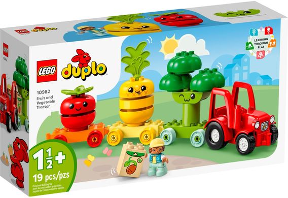 Конструктор LEGO DUPLO My First Трактор для вирощування фруктів та овочів 10982 фото