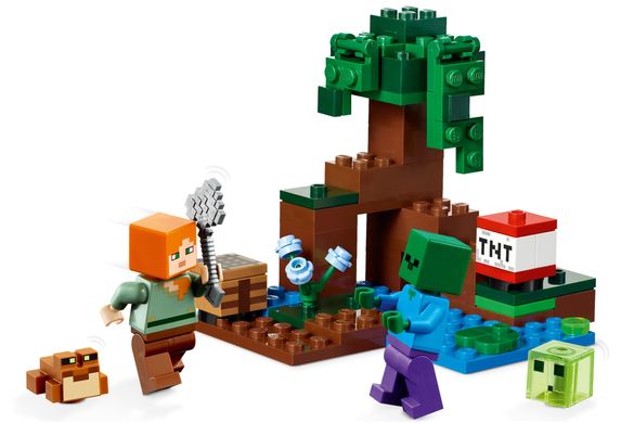 Конструктор LEGO Minecraft Приключения на болоте 21240 фото