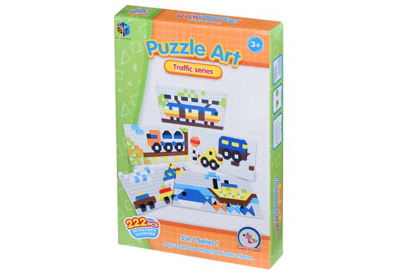 Пазл Same Toy Мозаїка Puzzle Art Traffic serias 222 ел. 5991-4Ut фото