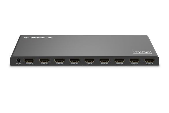 Digitus Видеосплиттер HDMI (INx1 - OUTx8), 4K DS-55338 фото
