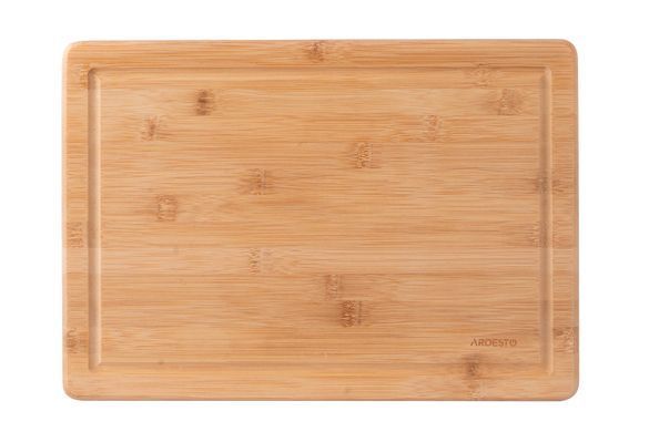 ARDESTO Доска кухонная Midori с желобом, 35.5*25*1.5 см, бамбук AR1435BG фото