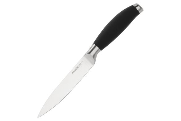 Кухонный нож универсальный Ardesto Gemini, 23 см, длина лезвия 12,7 см,черный, нерж.сталь, пластик AR2134SP фото