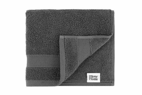 ARDESTO Рушник махровий SuperSoft, графіт, 50х90см, 100% бавовна