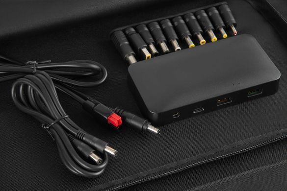 Портативна сонячна панель 2E, DC 100 Вт, USB-С 45 Вт, USB-A 18 Вт, USB-A 12 Вт 2E-PSP0031 фото