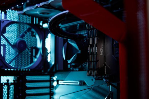 Kingston Пам'ять ПК DDR4 8GB 3200 FURY Renegade Чорний KF432C16RB2/8 фото
