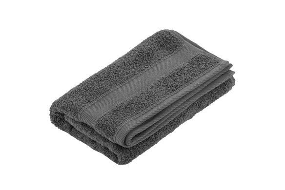ARDESTO Рушник махровий SuperSoft, графіт, 50х90см, 100% бавовна