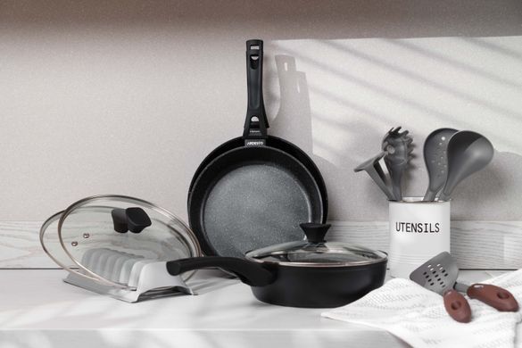 ARDESTO Сковорода глубокая с крышкой Gemini Livorno, 26см, алюминий AR1226A фото