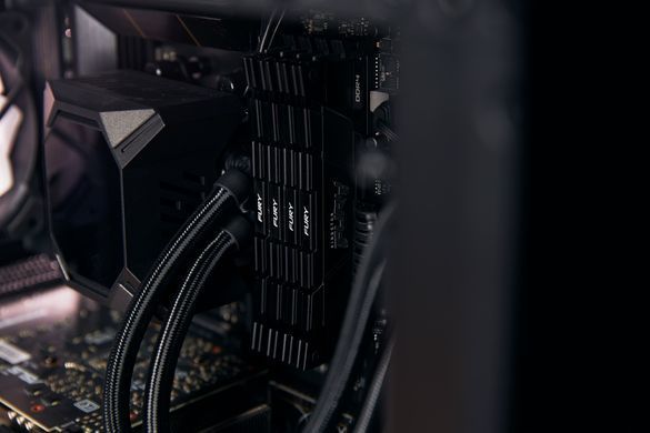 Kingston Пам'ять ПК DDR4 8GB 3200 FURY Renegade Чорний KF432C16RB2/8 фото