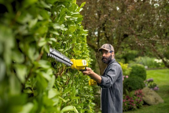 Karcher Аккумуляторный кусторез HGE 2-18, 18 В, лезвие 45 см, шаг реза 18 мм, угол реза 125&deg;, вес 3,3 кг, без аккумулятора и зарядного устройства 1.445-620.0 фото