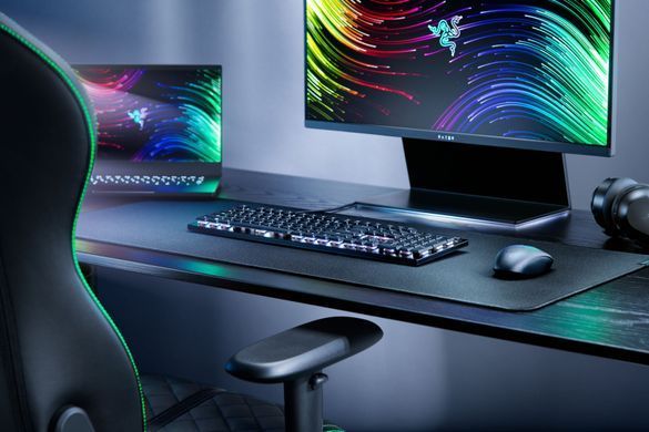 Razer Клавиатура механическая DeathStalker V2 105key, Red Switch, USB-A, EN/RU, RGB, чёрный RZ03-04500800-R3R1 фото