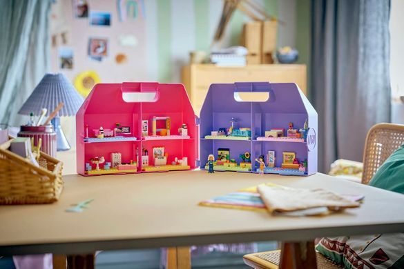 LEGO Конструктор LEGO Friends Ляльковий будиночок-валіза для творчої гри 42697 фото