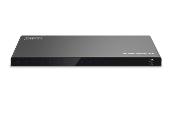 Digitus Видеосплиттер HDMI (INx1 - OUTx8), 4K DS-55338 фото