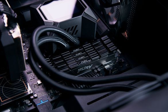 Kingston Пам'ять ПК DDR4 8GB 3200 FURY Renegade Чорний KF432C16RB2/8 фото
