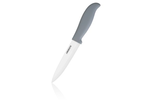 Нож керамический слайсерный Ardesto Fresh 24.5 см, серый, керамика/пластик AR2124CG фото
