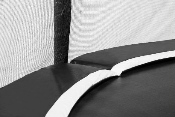 Батут Salta Combo круглий, 427см, чорний 586A фото