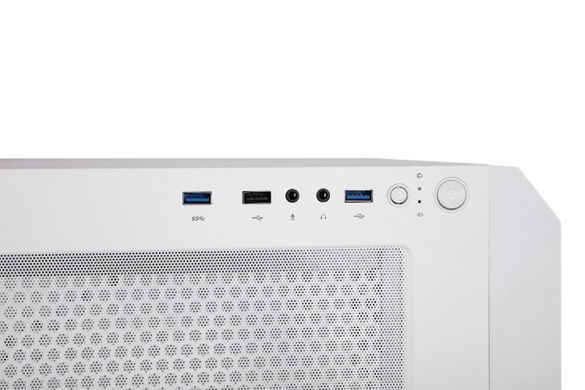 2E Gaming Корпус Calleo GB700W без БЖ 2xUSB3.0, 1xUSB2.0, 4x120мм ARGB, VGA 320мм, LCS ready, контролер з пультом, TG Side Window, mATX, білий 2E-GB700W фото