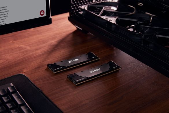 Kingston Пам'ять ПК DDR4 8GB 3200 FURY Renegade Чорний KF432C16RB2/8 фото