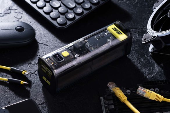 2E Універсальна літієва батарея Power Bank Сrystal 24000mAh 100W 2E-PB7200PD фото