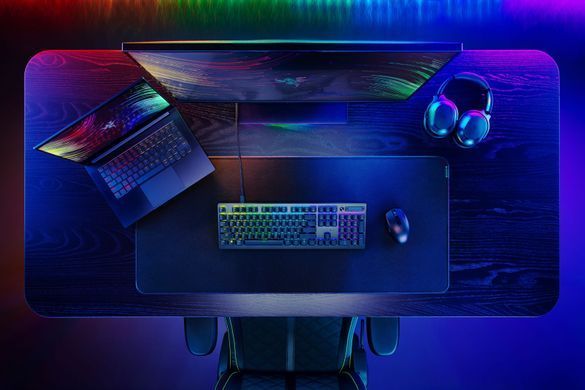 Razer Клавиатура механическая DeathStalker V2 105key, Red Switch, USB-A, EN/RU, RGB, чёрный RZ03-04500800-R3R1 фото