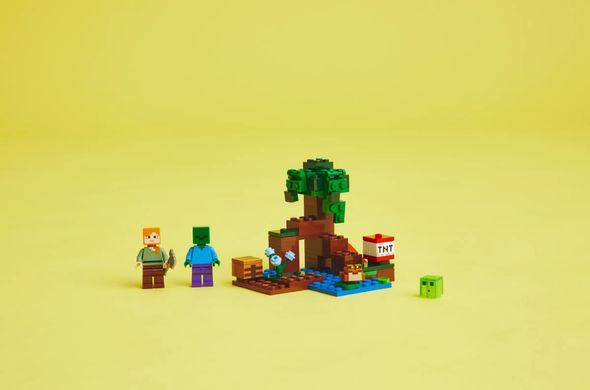 Конструктор LEGO Minecraft Пригоди на болоті 21240 фото