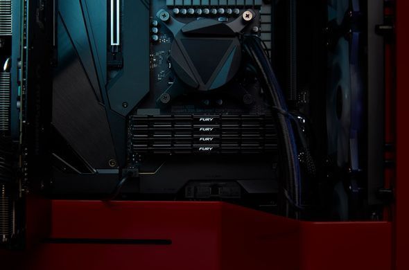 Kingston Пам'ять ПК DDR4 8GB 3200 FURY Renegade Чорний KF432C16RB2/8 фото