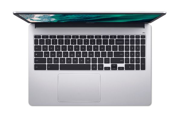 Acer Ноутбук Chromebook CB315-4HT 15" FHD IPS Touch, Intel P N6000, 8GB, F128GB, UMA, ChromeOS, серебристый NX.KBAEU.002 фото