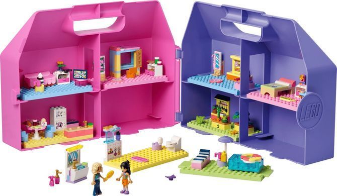 LEGO Конструктор LEGO Friends Ляльковий будиночок-валіза для творчої гри 42697 фото