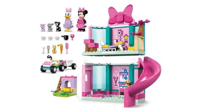 LEGO Конструктор LEGO Disney Classic Готель Мінні для домашніх улюбленців 43274 фото