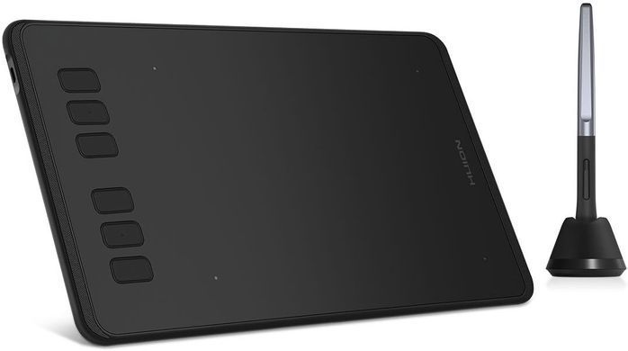 Huion Графический планшет 6.3"x3.9" H640P, microUSB, черный H640P фото