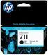 Картридж HP 711 DesignJet T120/T125/T130/T520 Black 38 ml