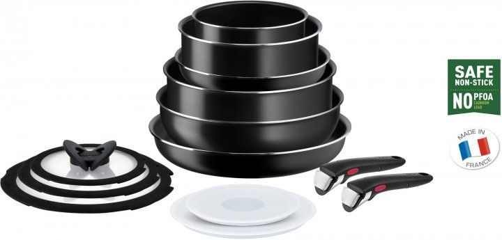Набір посуду Tefal Ingenio Easy Cook&Clean, 13 предметів, алюміній L1539843 фото