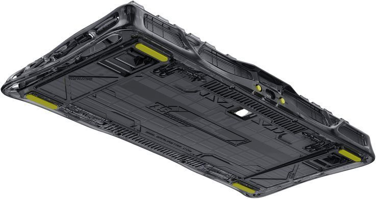 GravaStar Клавіатура механічна Mercury K1 Lite 80keys, GravaStar x BSUN Grey, BT/WL/USB, чорний GSK1LITE_XTAL_BLK фото