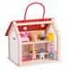 Кукольный домик goki Дорожный с ручкой 3 - магазин Coolbaba Toys