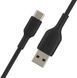 Belkin Кабель USB-A - USB-С, PVC, 1m, black 4 - магазин Coolbaba Toys