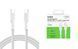 Belkin Кабель USB-C > USB-C заряджання/синхронізації 2м, 240Вт, Type-C, плетений, білий 2 - магазин Coolbaba Toys