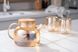 Набір чашок Ardesto Golden Moon з подвійними стінками , 250 мл, H 9,5 см, 2 од., боросилікатне скло 5 - магазин Coolbaba Toys