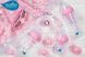 Дитяча пляшечка Nuvita 6011 Mimic Collection 150мл 0+ Антиколікова рожева 2 - магазин Coolbaba Toys