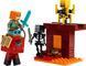 LEGO Конструктор Minecraft Битва с лавой в Незере 3 - магазин Coolbaba Toys