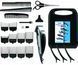 Moser Машинка для стриження WAHL HomePro, від мережі, вібраційний мотор, насадок-8, кейс,ножиці, гребінець в компл, сталь, чорно-сріблястий 8 - магазин Coolbaba Toys