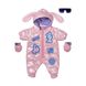 Набор одежды для куклы BABY BORN серии "Deluxe" - ЗИМНИЙ СТИЛЬ (комбинезон, варежки, очки) 1 - магазин Coolbaba Toys