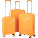 Набір пластикових валіз 2E, SIGMA,(L+M+S), 4 колеса, помаранчевий 1 - магазин Coolbaba Toys
